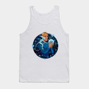 David and the galactic map Tank Top